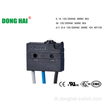 กันน้ำ IP67 Micro Switch สำหรับการควบคุมมอเตอร์